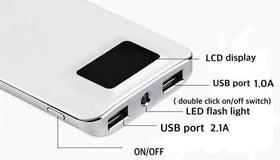 External Battery Power Bank| USB  Charger for Cell Phone