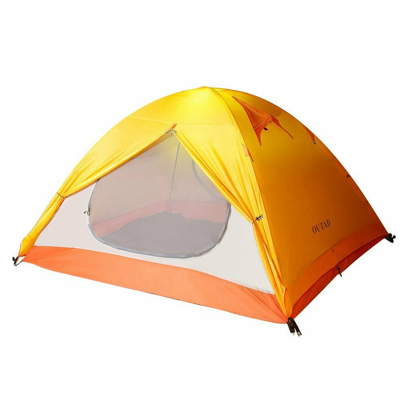 outad zelt Outad Outdoor Waterproof Silicone Ultra-light Double Layer Camping Ten