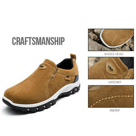 Wisstt Mens Slip On Sports Outdoor Sneakers Running Hiking Shoes