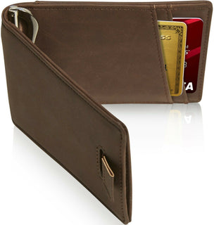 Access Denie Slim Bifold Wallets For Men with Removable Money Clip