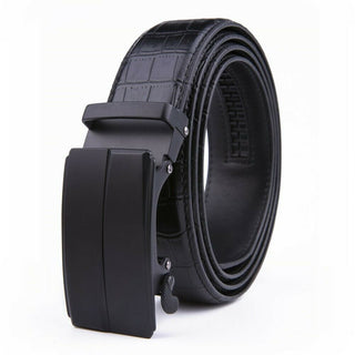 Fabio Valenti Men's Ratchet Belt Leather Belts with Automatic Buckle