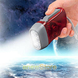 LED Crank Power Wind Up| Emergence Flashlight