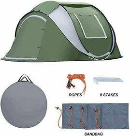 Weanas Family Automatic Dome| Pop Up Tent for 4 Person
