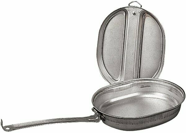 Rothco Mess Kit For Outdoor Travel| Military Cooking Pan