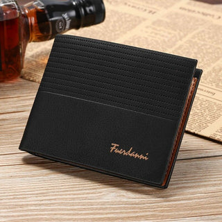 Bifold Leather Credit Card Holder| Clutch Billfold