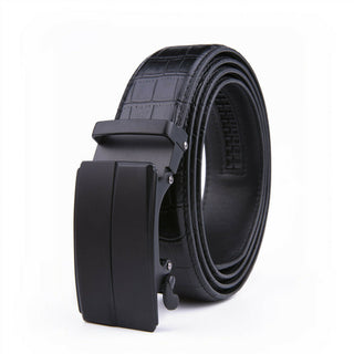 Fabio Valenti Men's Ratchet Belt Leather Belts with Automatic Buckle