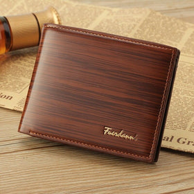 Bifold Leather Credit Card Holder| Clutch Billfold