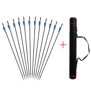 Fiberglass Arrows Archery For Practice Quiver