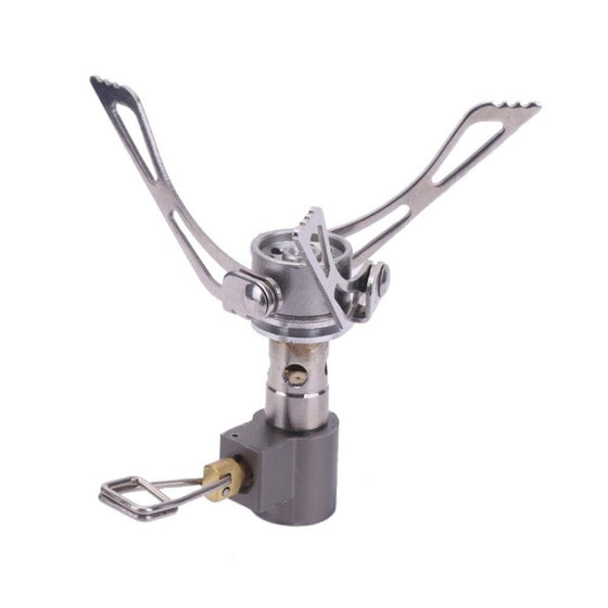 Mini Portable Camping Gas Stove Outdoor Folding Survival Furnace Stove